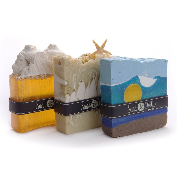 <br /><b>Warning</b>: Undefined variable $page_no in <b>/home2/laymanne/public_html/projects.php</b> on line <b>609</b><br />Sand Dollar Soap Company Three Assorted Soap Bars Photo 