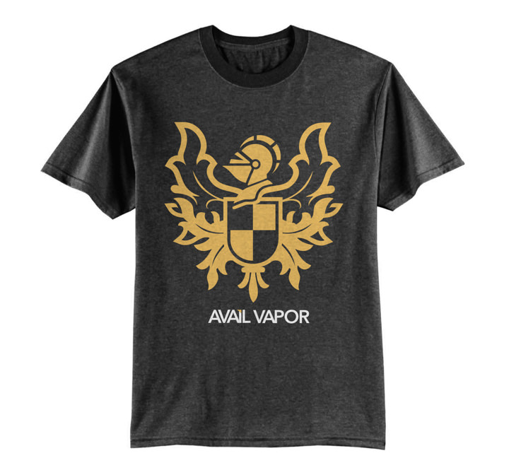 AVAIL Vapor Logo Men’s Shirt Print Side 1