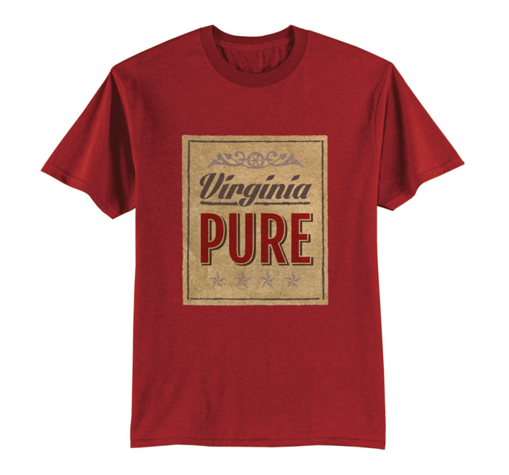 AVAIL Vapor Virginia Pure Men’s Shirt Print Side 1