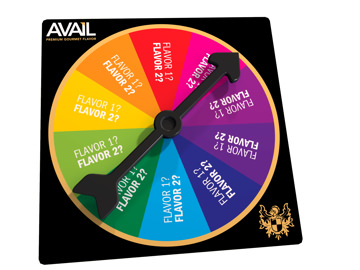 Dare To AVAIL Game Spinner