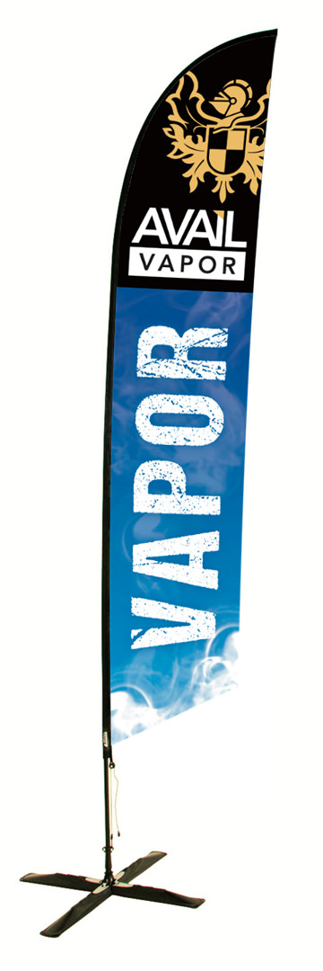 Blue Avail Feather Banner