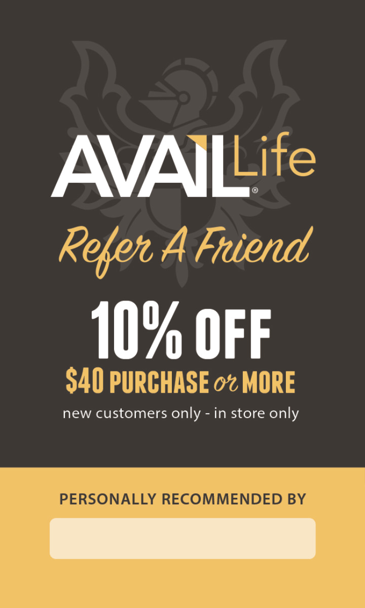 AVAIL Vapor Friends And Family Card Print Side 2