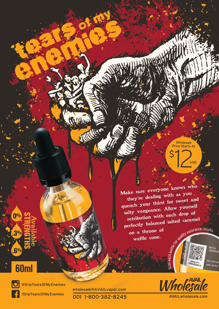 <br /><b>Warning</b>: Undefined variable $page_no in <b>/home2/laymanne/public_html/projects.php</b> on line <b>609</b><br />AVAIL Vapor Tears Of My Enemies Ad Print 