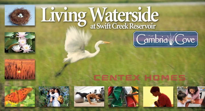 Centex Homes Cambria Cove Direct Mail Print Side 1