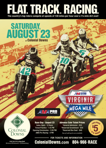 2015 Virginia Mega Mile Ad