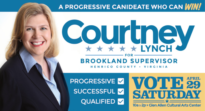 Courtney Lynch Courtney Lynch 2017 Brookland Supervisor Direct Mail Print Side 1