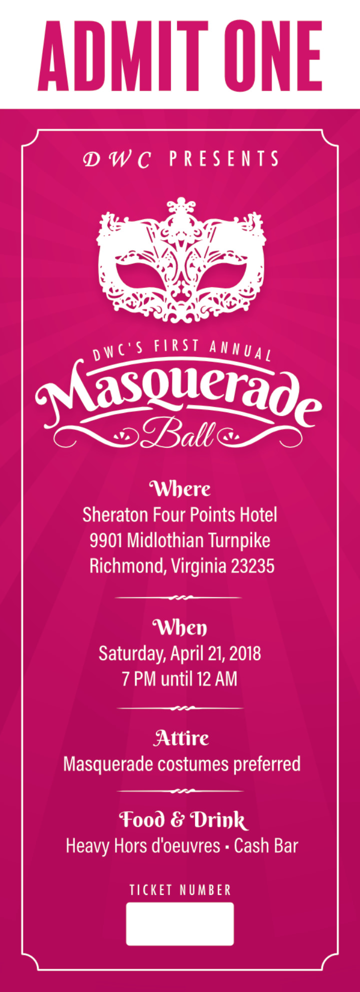 <br /><b>Warning</b>: Undefined variable $page_no in <b>/home2/laymanne/public_html/projects.php</b> on line <b>609</b><br />Divas Wine Club Masquerade Ball Ticket Print 