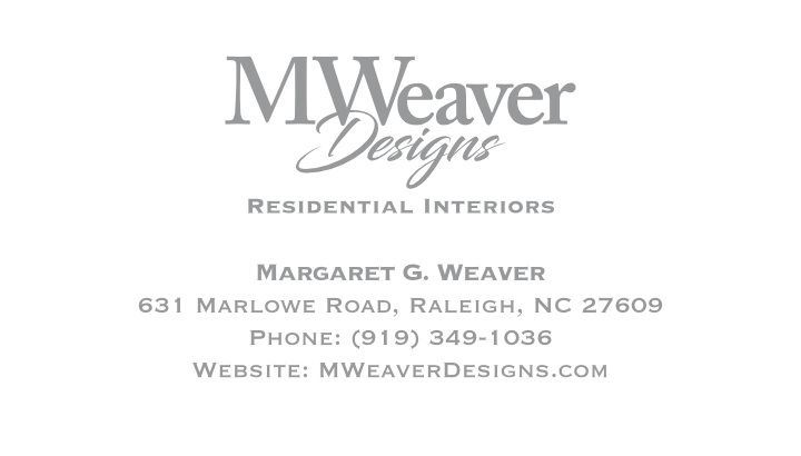 MWeaver Designs MWeaver Designs Business Card Print Side 2
