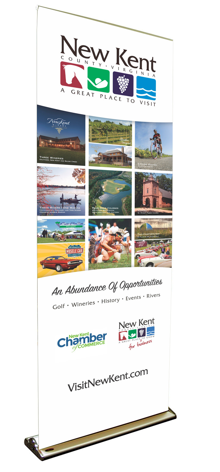 <br /><b>Warning</b>: Undefined variable $page_no in <b>/home2/laymanne/public_html/projects.php</b> on line <b>609</b><br />New Kent Economic Development Stand Up Display Print 