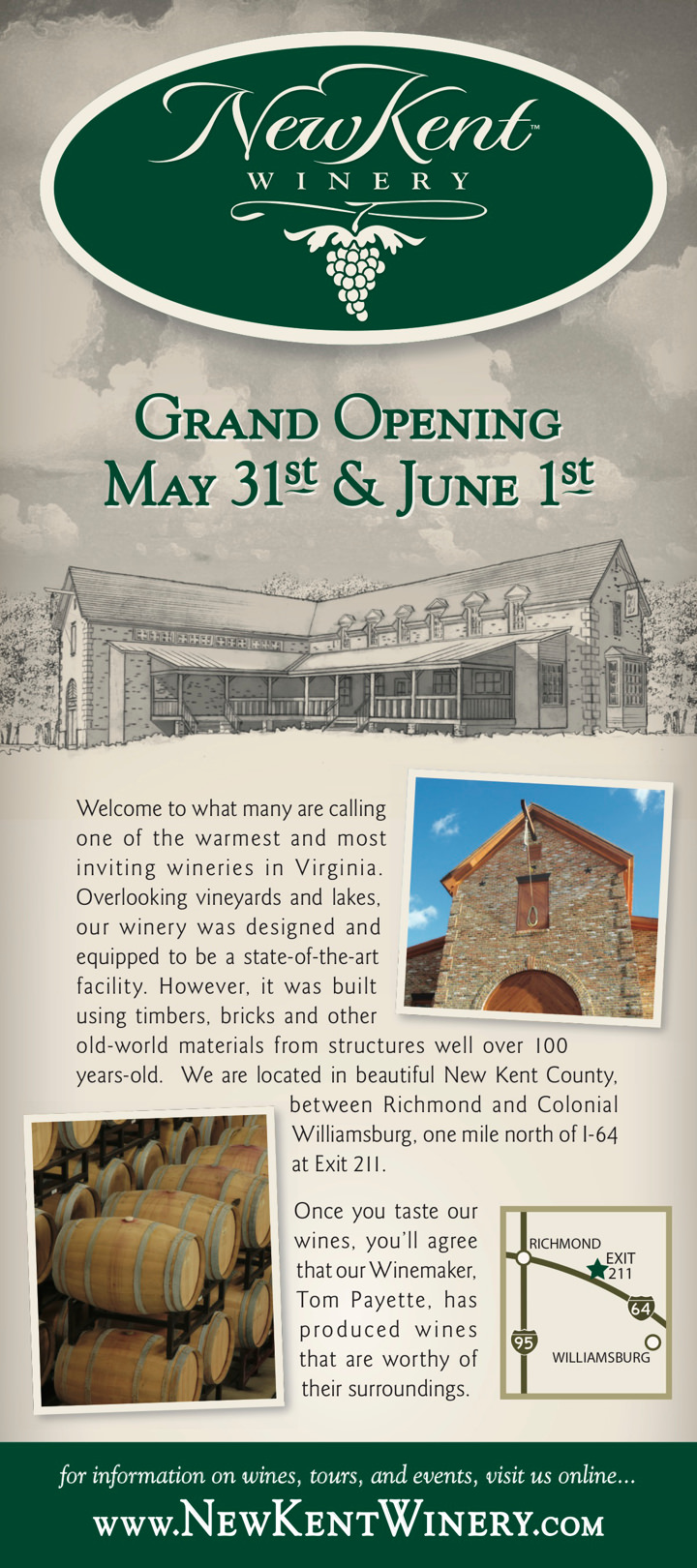 <br /><b>Warning</b>: Undefined variable $page_no in <b>/home2/laymanne/public_html/projects.php</b> on line <b>609</b><br />New Kent Winery Strawberry Hill Ad Print 