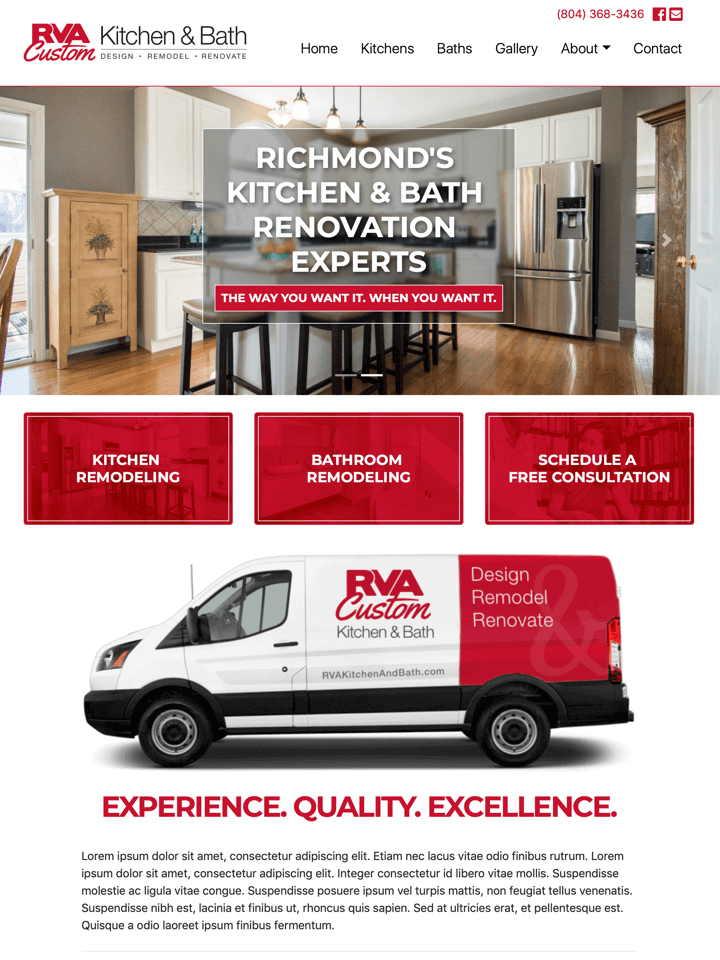 <br /><b>Warning</b>: Undefined variable $page_no in <b>/home2/laymanne/public_html/projects.php</b> on line <b>609</b><br />RVA Custom Kitchen & Bath RVA Custom Kitchen & Bath Website Web 